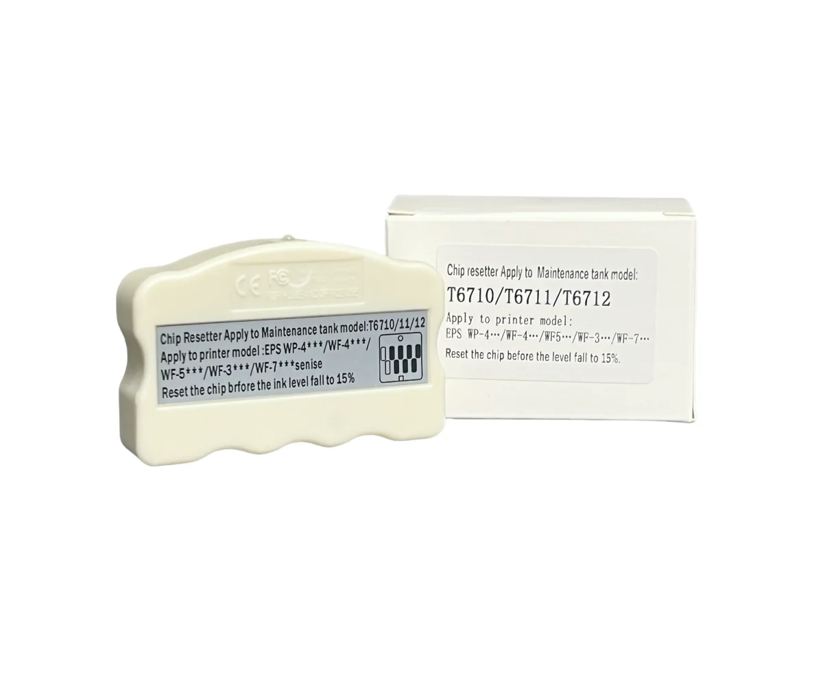 T6710 T6711 Waste Ink/Maintenance Tank Resetter For Epson WP-4010 WP-4020 WP-4023 WP-4090 WP-4520 WP-4530 WP-4533