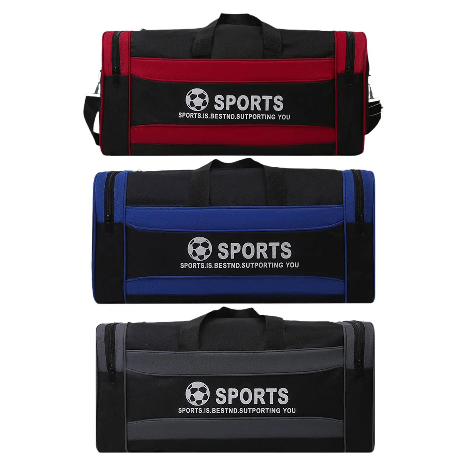 여행용 더플 백 크로스바디 백 파우치, 다기능 다목적 스포츠 체육관 가방, 주말..