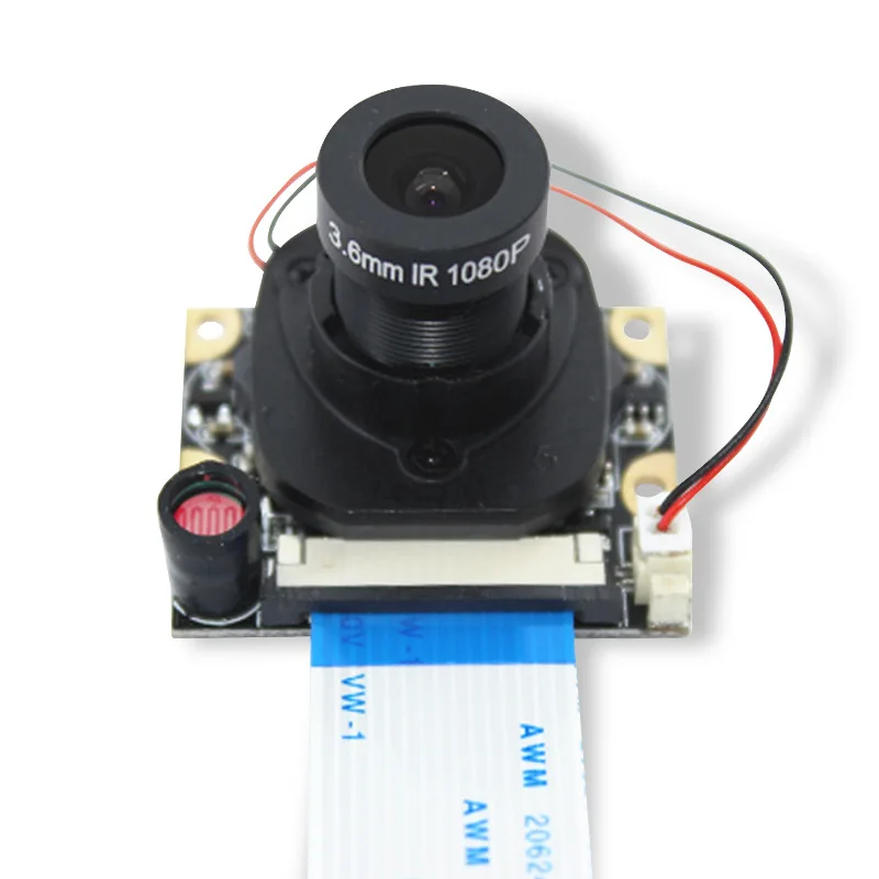 Raspberry Pi Night Vision Camera with 2 Infrared Light 5MP OV5647 Webcam 75 175