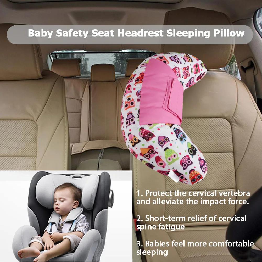 Children Car Pillow Styling Neck Headrest Cushion Baby Car Seat Belts