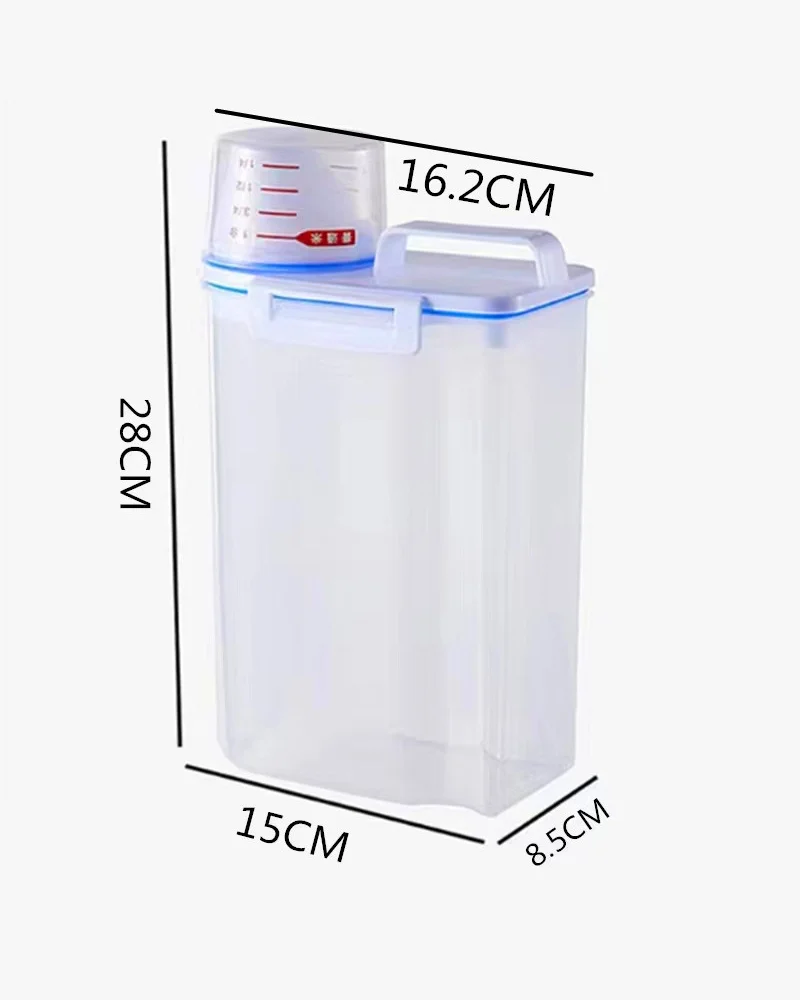 Storage Box Thickened Kitchen Food Japanese Rice Bucket Insect-proof and Moisture-proof Flour Sealed Jar Grain Storage