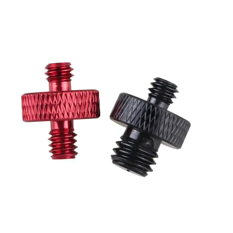 

CA101 1 Piece Male M4 M5 M6 M8 M10 M12 1/4" 3/8" Camera Tripod Connector Adapter Metric to British Screw Thread Alloy Aluminium