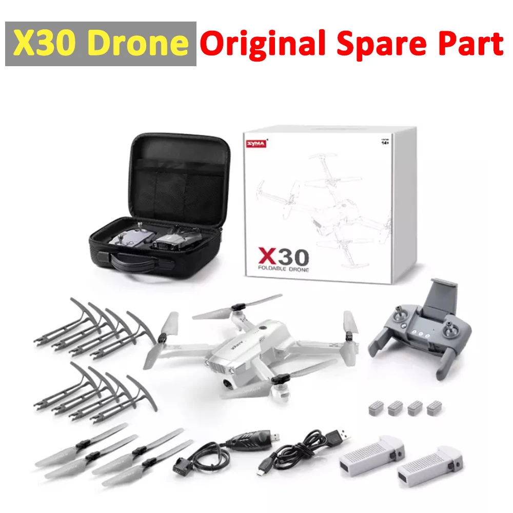 

SYMA X30 GPS Дрон оригинальная запасная часть пропеллер/защитная рамка/аккумулятор/зарядное устройство контроллера/двигатель/Сумка/корпус и т. д.