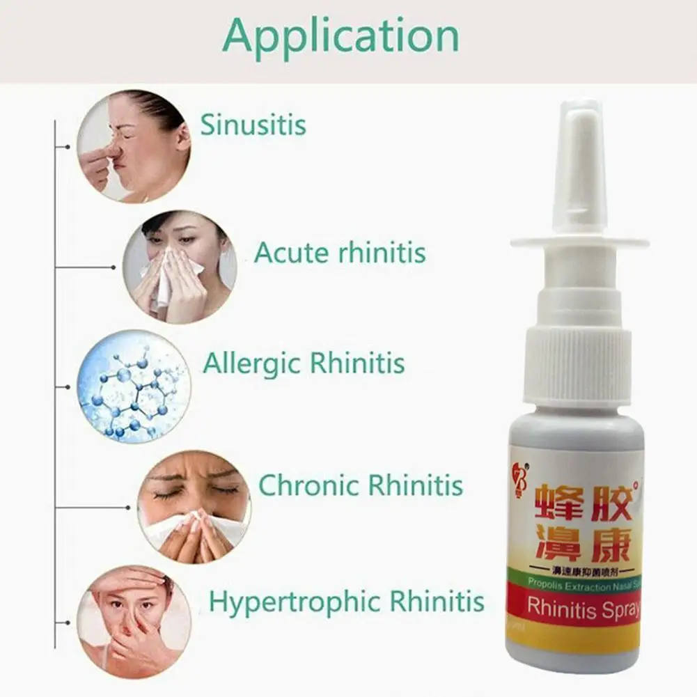 5X Propolis Extraction Nasal Spray for Sinusitis