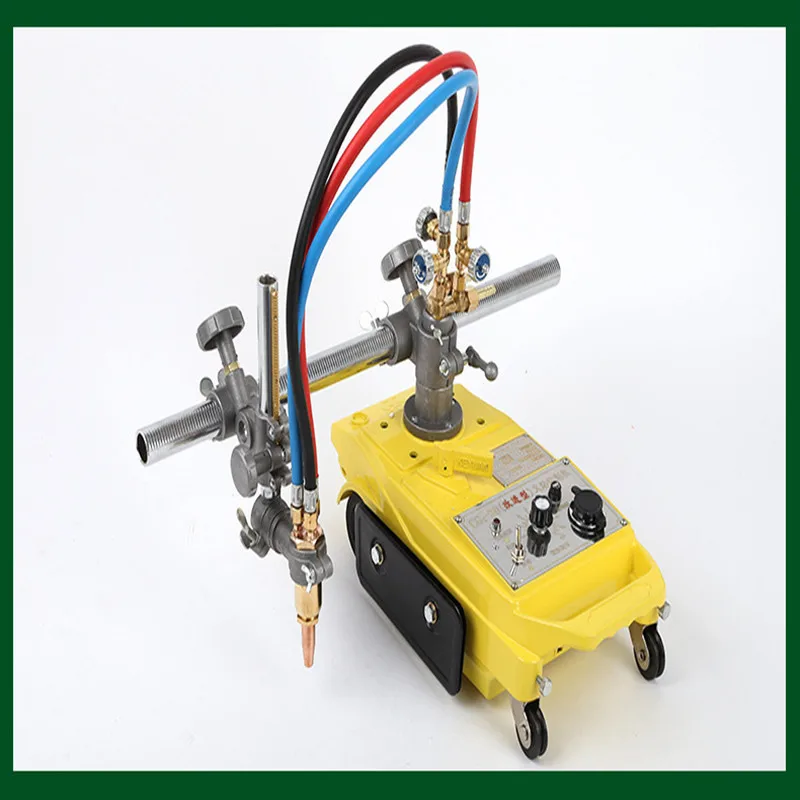 220V Semi-automatic Gas Cutting Machine Flame Cutting Machine With Double Gun