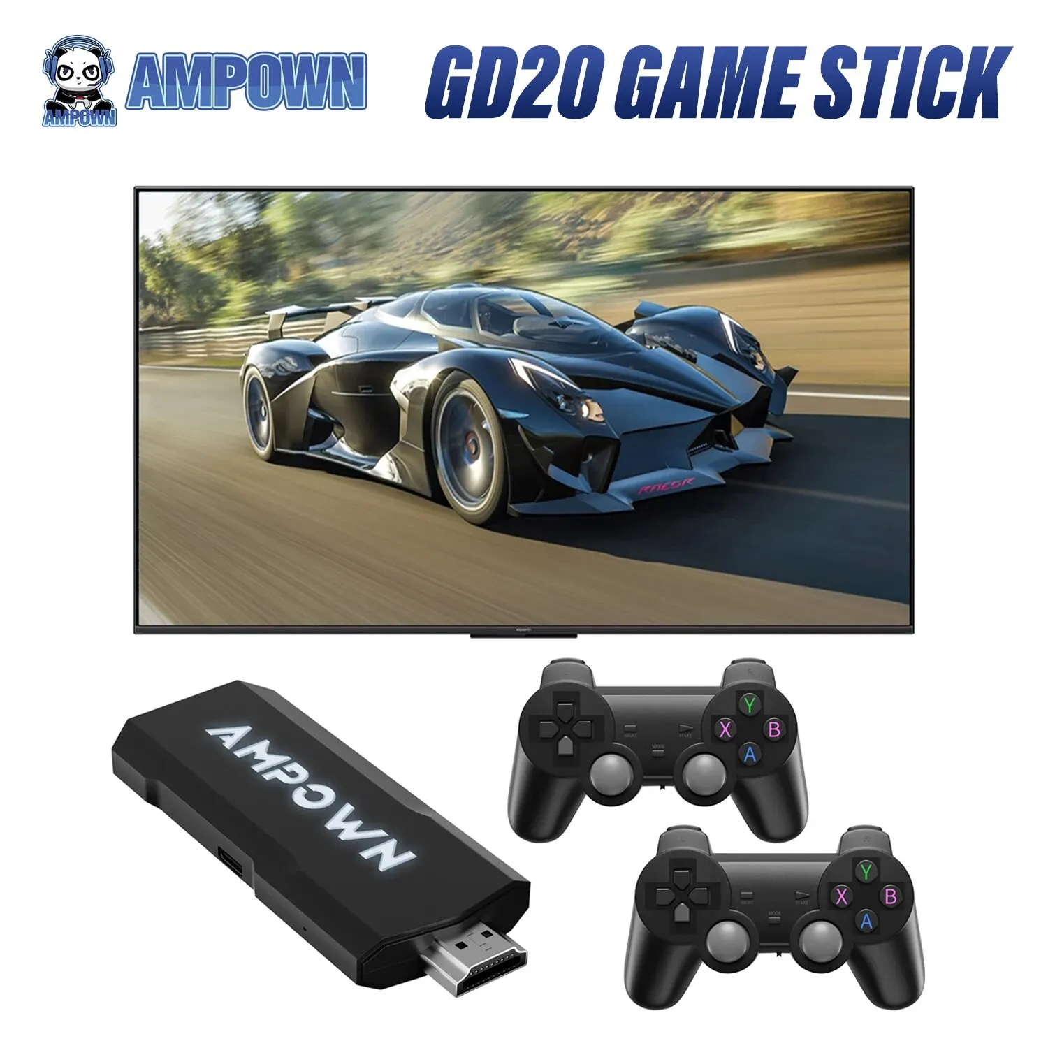 레트로 tv AMPOWN 휴대용 레트로 콘솔, 4K 60fps HDMI 저지연 출력 GD10 울트라 GD20 TV 게임 스틱, 70K 게임 내장 레트로 tv AMPOWN 휴대용 레트로 콘솔, 4K 60fps HDMI 저지연 출력 GD10 울트라 GD20 TV 게임 스틱, 70K 게임 내장
