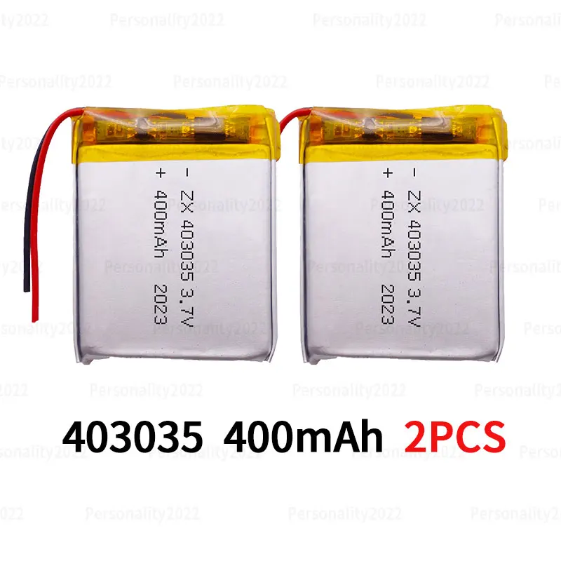403035-400mAh 2PCS