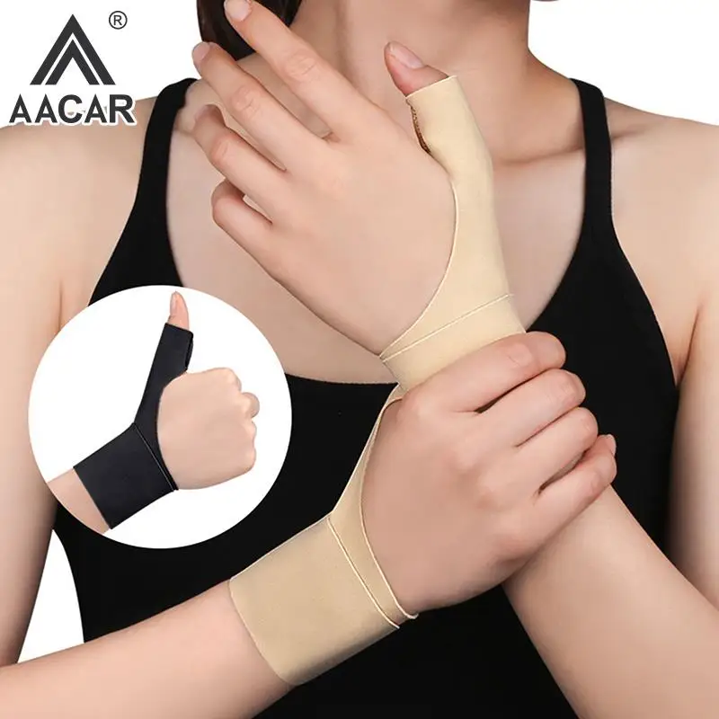 

Thumb Sleeves Wrist Support Breathable Hand Brace High Elastic Wrist Brace Soft Thumb Compression Sleeve Protector For Tendoniti