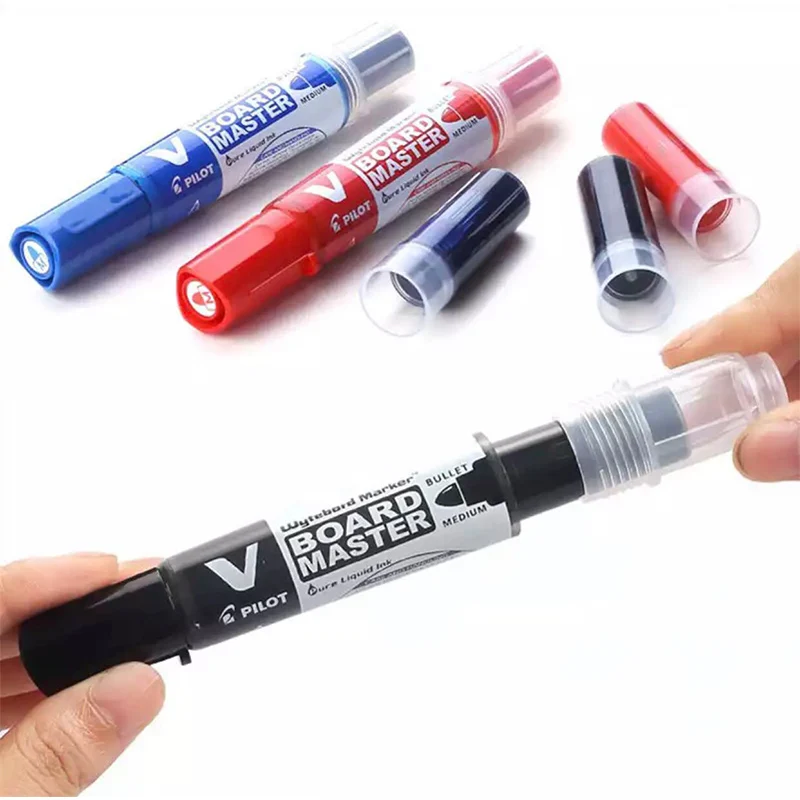 1 pz Pilot Whiteboard Pen WBMAVBM cancellabile ricorda bacheca lavagna bianca Kid scrittura Graffiti forniture per aule - immagine 2