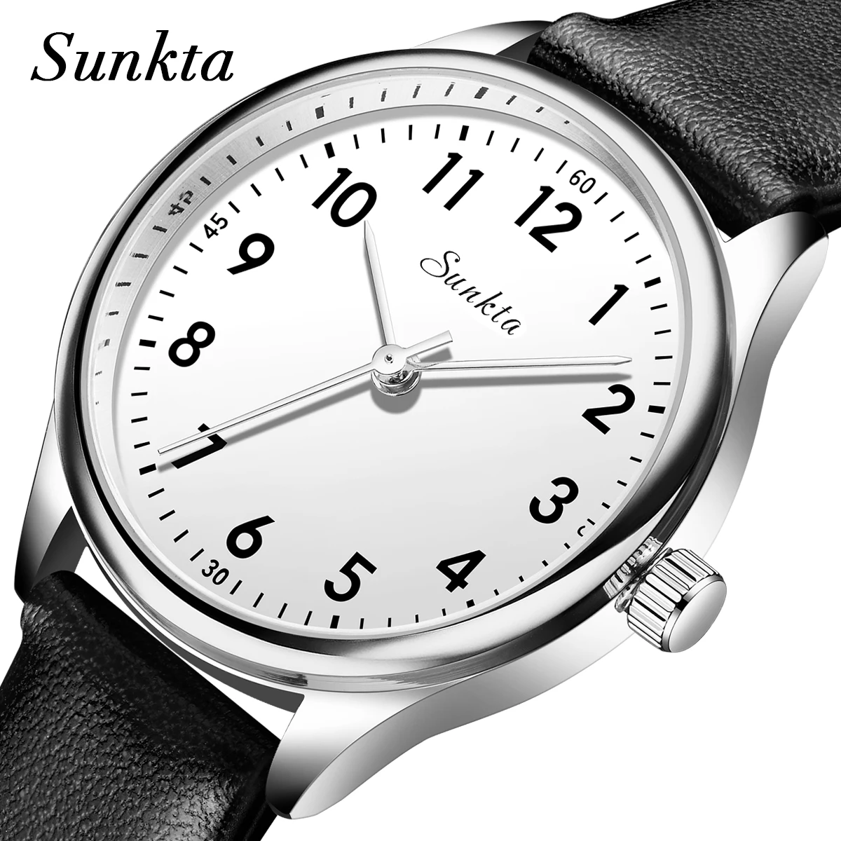 LIGE Simple Women Fashion Black And White Design Ladies' Quartz Watch Casual Leather Strap Waterproof Female Bracelet Gift Clock