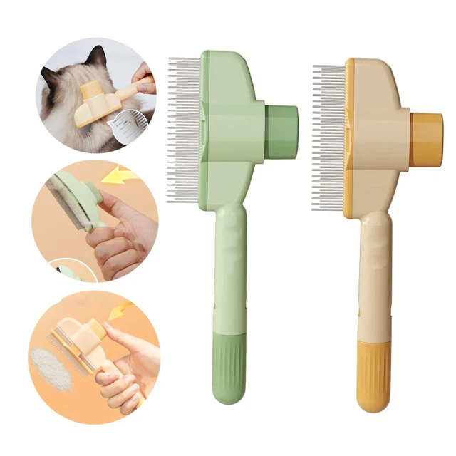 Cat Hair Remover Brush Dog Hair Grooming Comb for Long Hairs Cat Accessories Pet Supplies Dog Remove Hair Cleaning Bath Brush