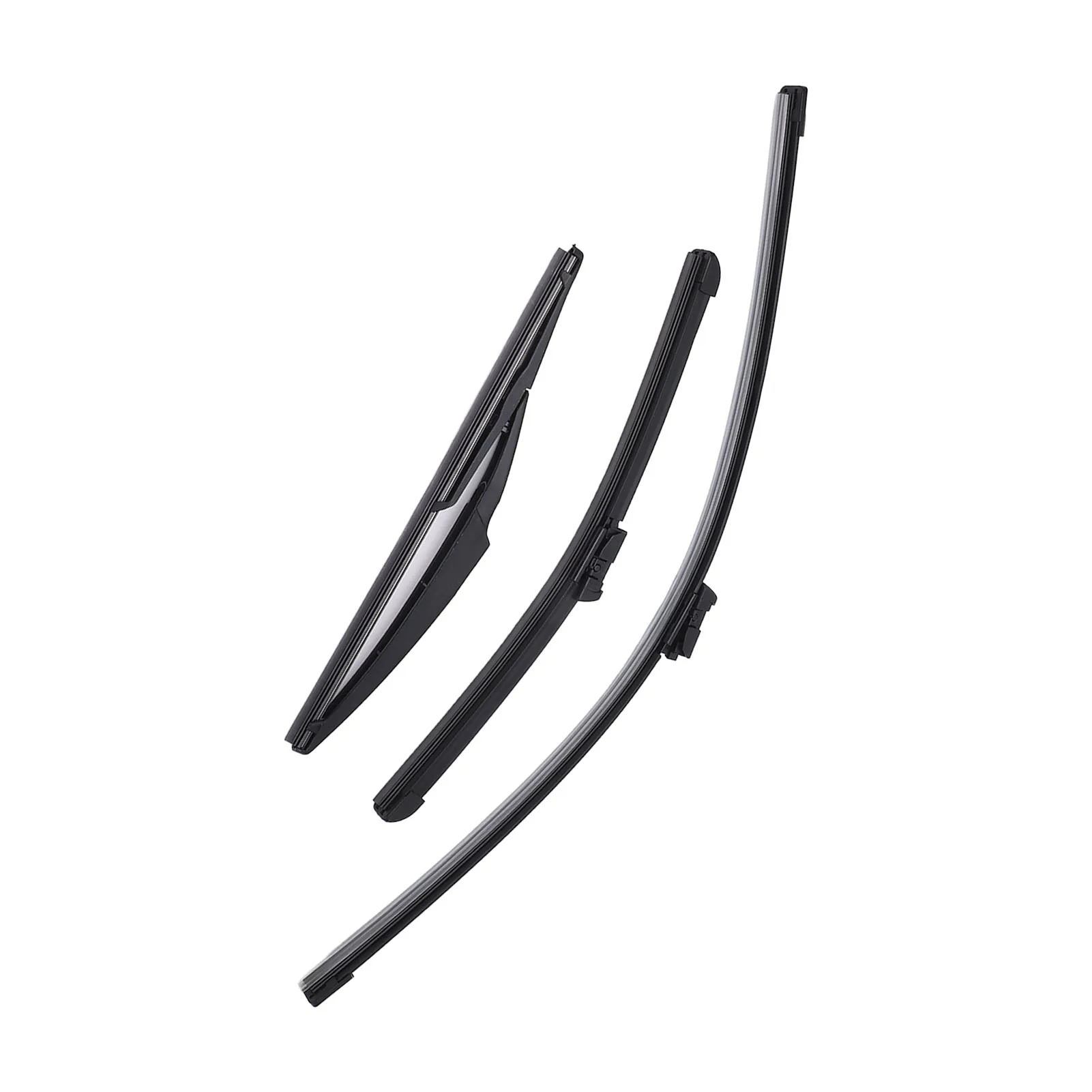 New 3Pcs Front Rear Wiper Blades Set for Fiat 500 500C 500L 2009 to 2023 Windshield Windscreen Tailgate Window Brushes Car Parts 5