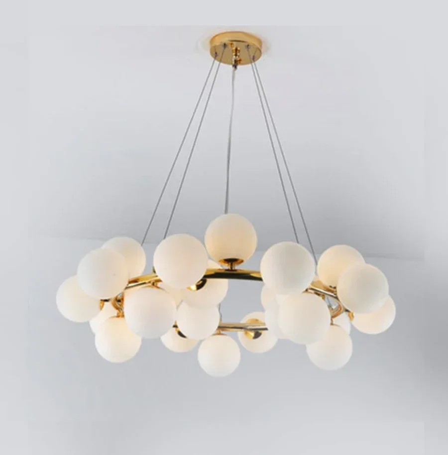 LED Bubble Chandelier Lighting Pendant Lamp For Living Dining Room