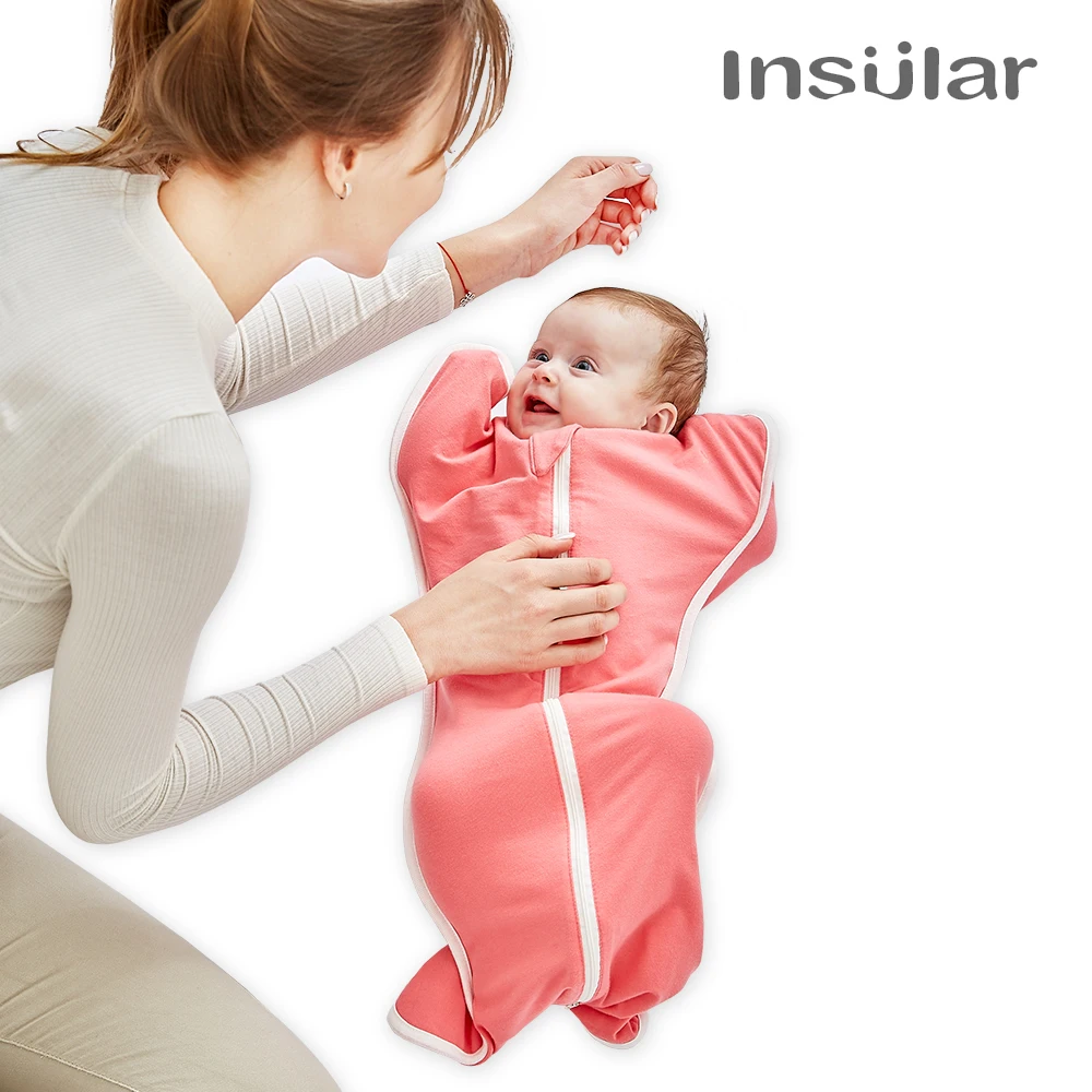Insular Baby Cotton Hug Towel Infant Towel Newborn Infant Sleeping Bag Baby Hug Blanket Sleeping Bag