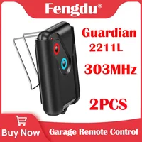 Remote Control Boss 303MHz Compatible with Guardian 2211L Replacement Rolling Code Garage Door Remote Control Transmitter 1