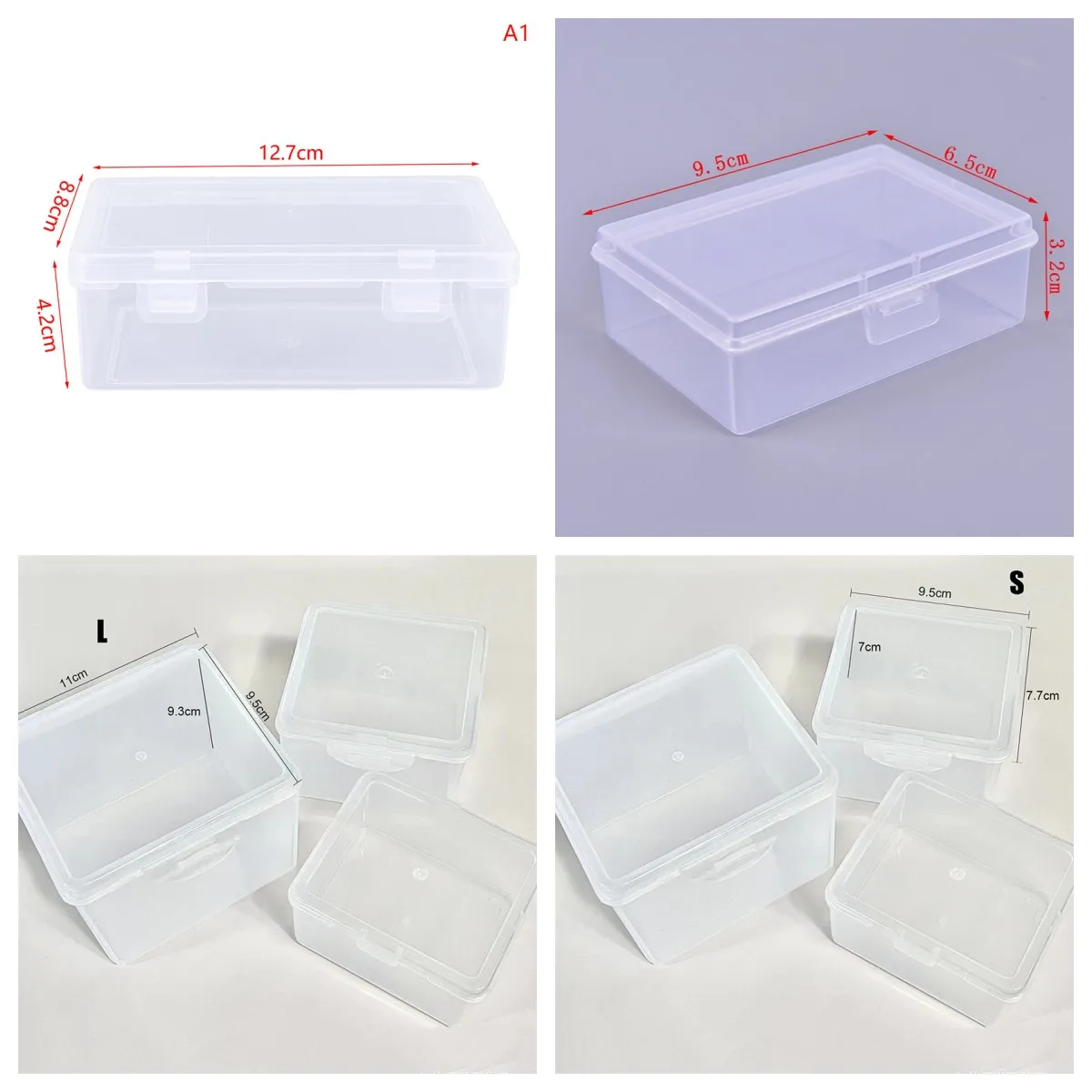 NewTransparent12pcsplasticboxesplayingcardscontainerPPstorage