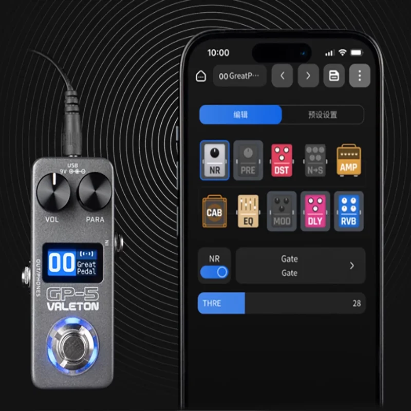 ギター Valeton GP-5 Valeton GP-5 マルチエフェクトプロセッサー / SnapTone ＆ IR