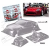 TC033 1/10 350Z Spirit Ling Rc Drift Car Wide Body Transparent Car Shell /Lamp Cup + Color Stickers 1