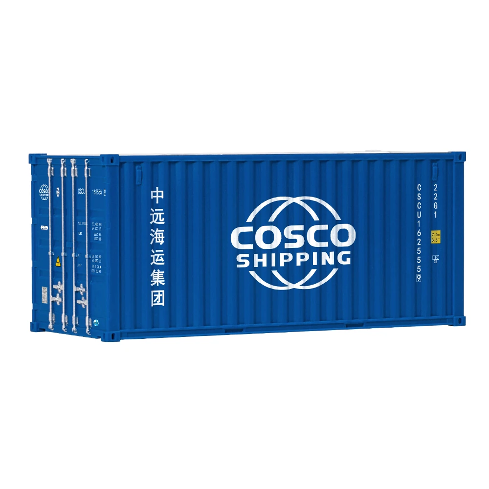 20ft Mini COSCO Shipping Container Model Toys Cargo Container Maritimo Logistics Container Ship Box Pen Holder Office Supplies maisto diecast