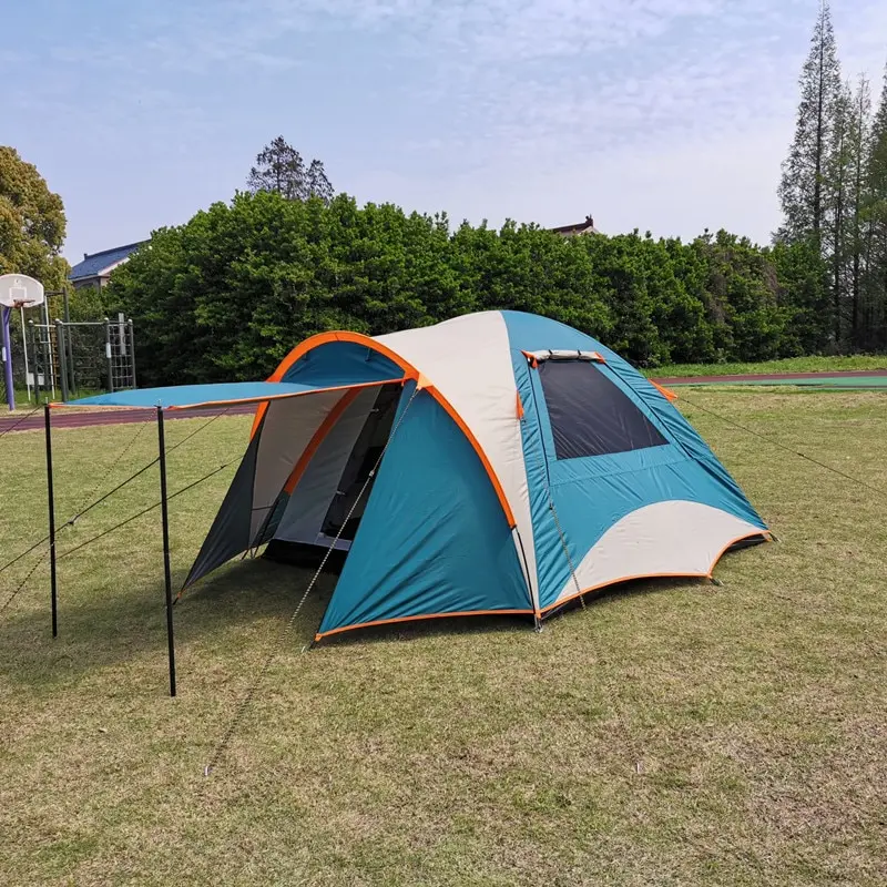 3-4 people travel tent camping natural waterproof and breathable | Спорт и развлечения