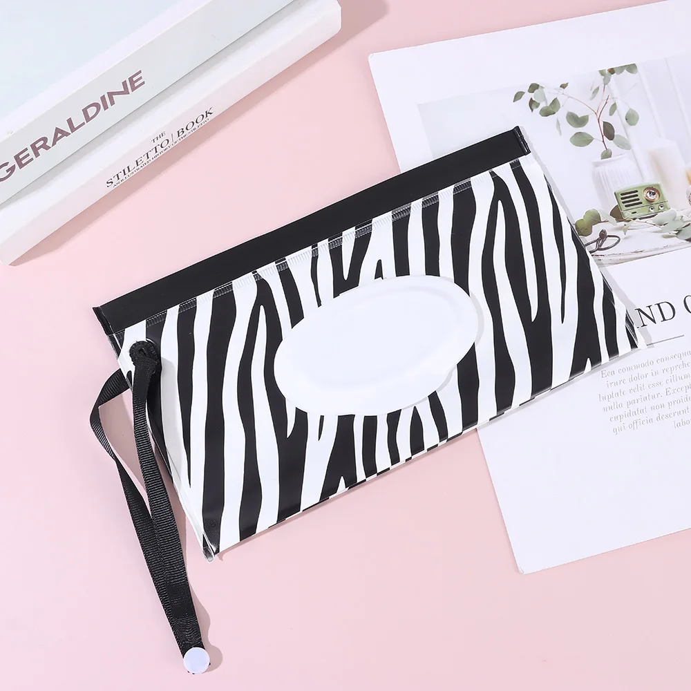 EVA Wet Wipe Bag Flip Cover Snap-Strap Wipes Holder Case Home Portable Refillable Wet Wipe Pouch Tissue Box Stroller Accessories wet wipe case,wet wipes case,wet wipes box,tissue box
