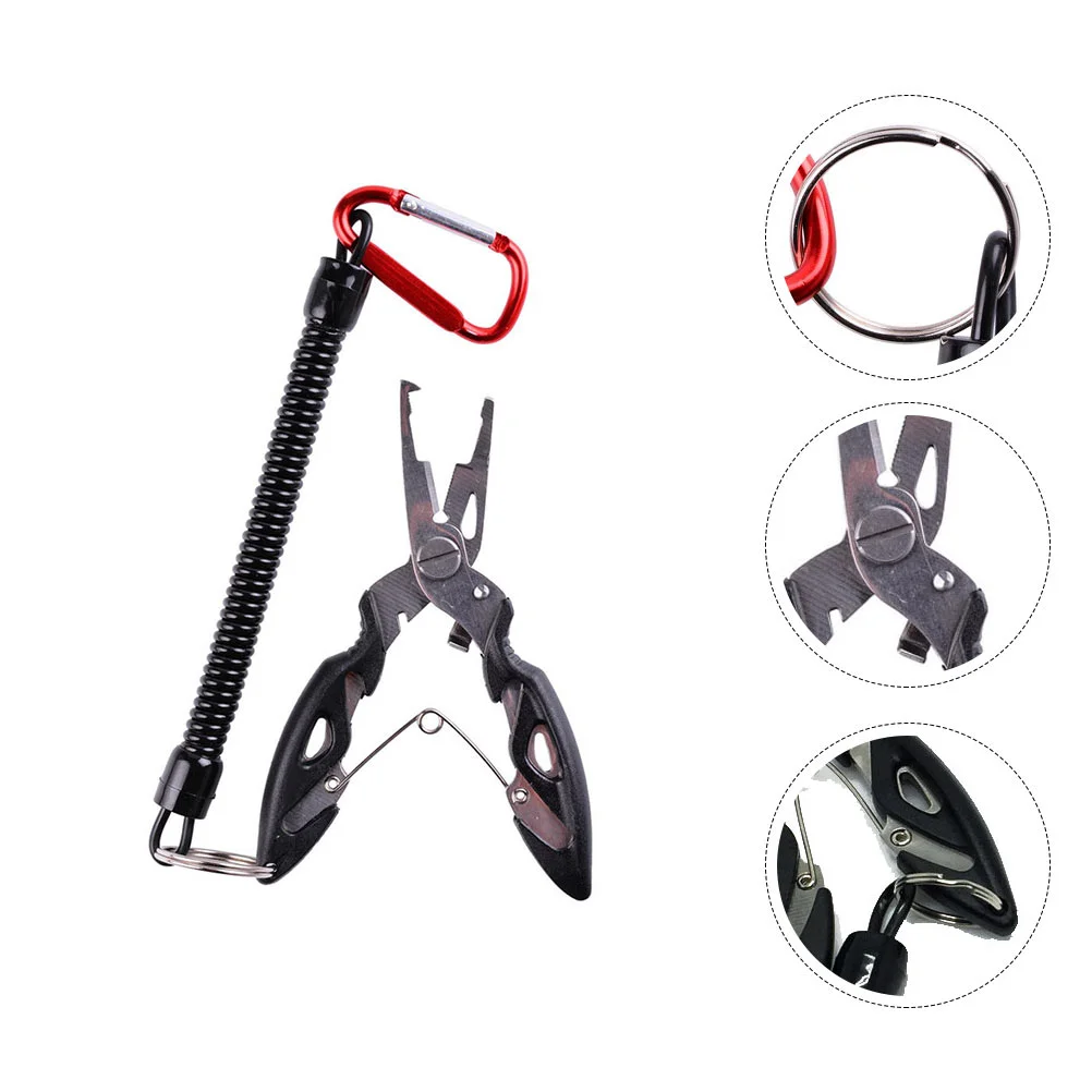 

Lure Pliers Aluminum Alloy Fish Clamp Gripper Holder Fishing to Weave Controller Kit