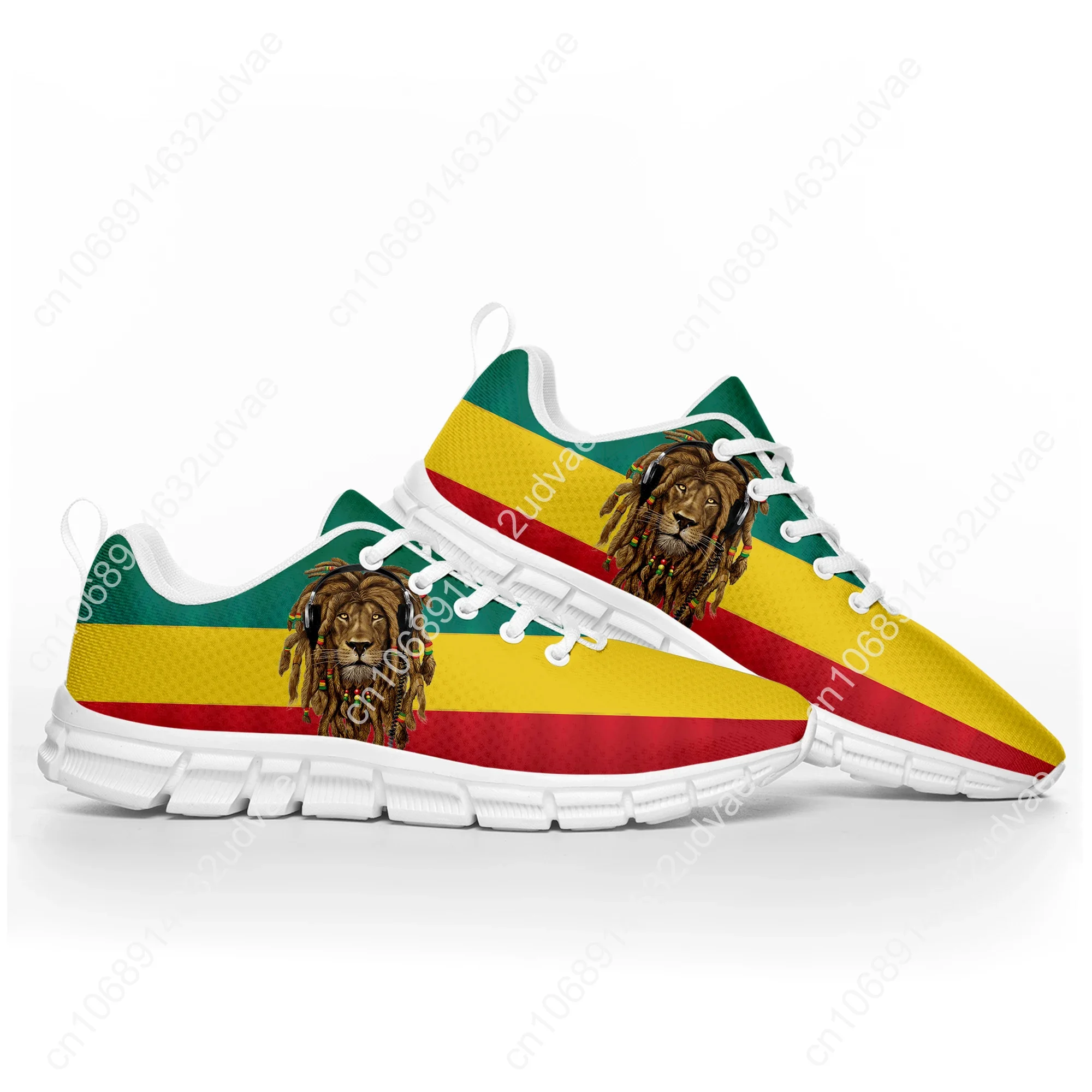 Reggae Rastafarian Rasta Rastafari Lion Of Judah Sports Shoes Mens Womens Teenager Kids Children Sneakers Casual Custom Shoes