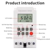 Automatic Digital Timer Switch Relay 220V 25A Electronic Weekly 7Days Minutes second 168 Hours Time Control Programmable Timer 5