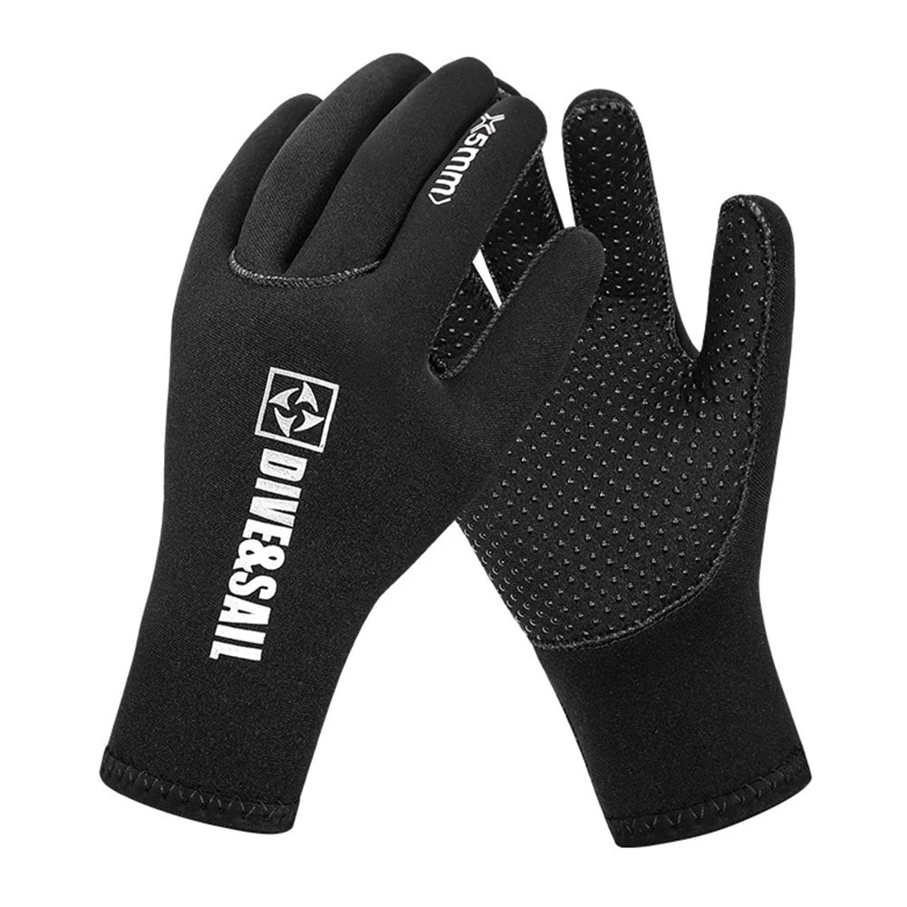 3mm 5mm Neoprene Diving Gloves Keep Warm For Snorkeling Paddling