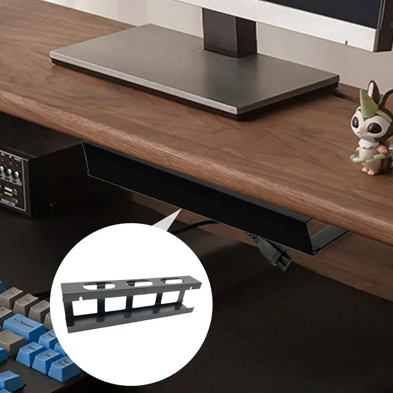 Desk Cable Organizer Wire Organizers Horizontal Cable Manager Cord Organizer Multifunctional Cable Organizer for Home Desk