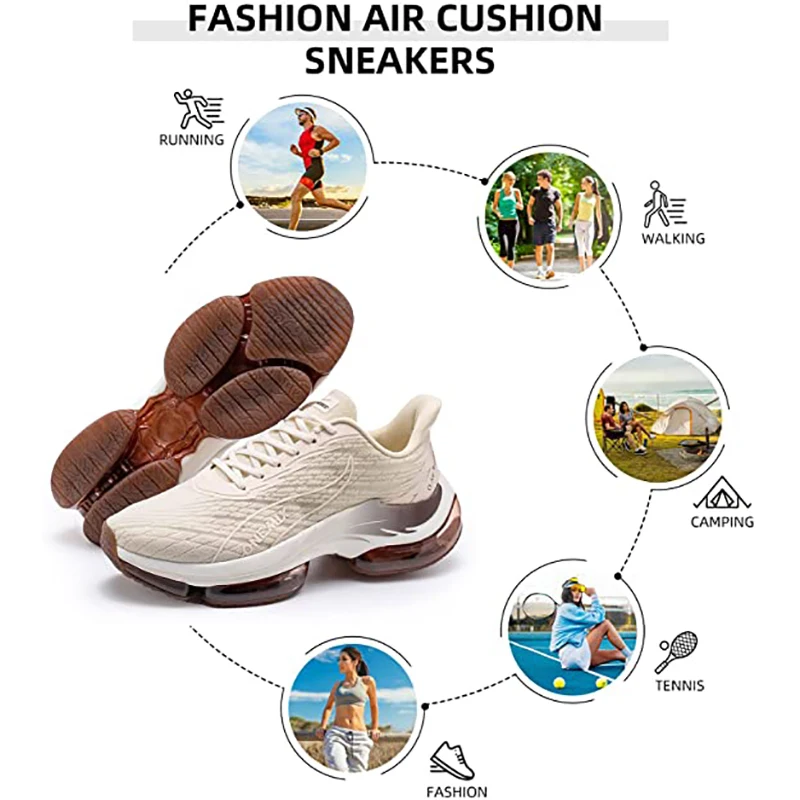 ONEMIX Running Shoes for Men Air Cushion Athletic Couple Trainers Sport Runner Shoes for Outdoor Women Walking Sneakers running shoes men sneakers women sneakers