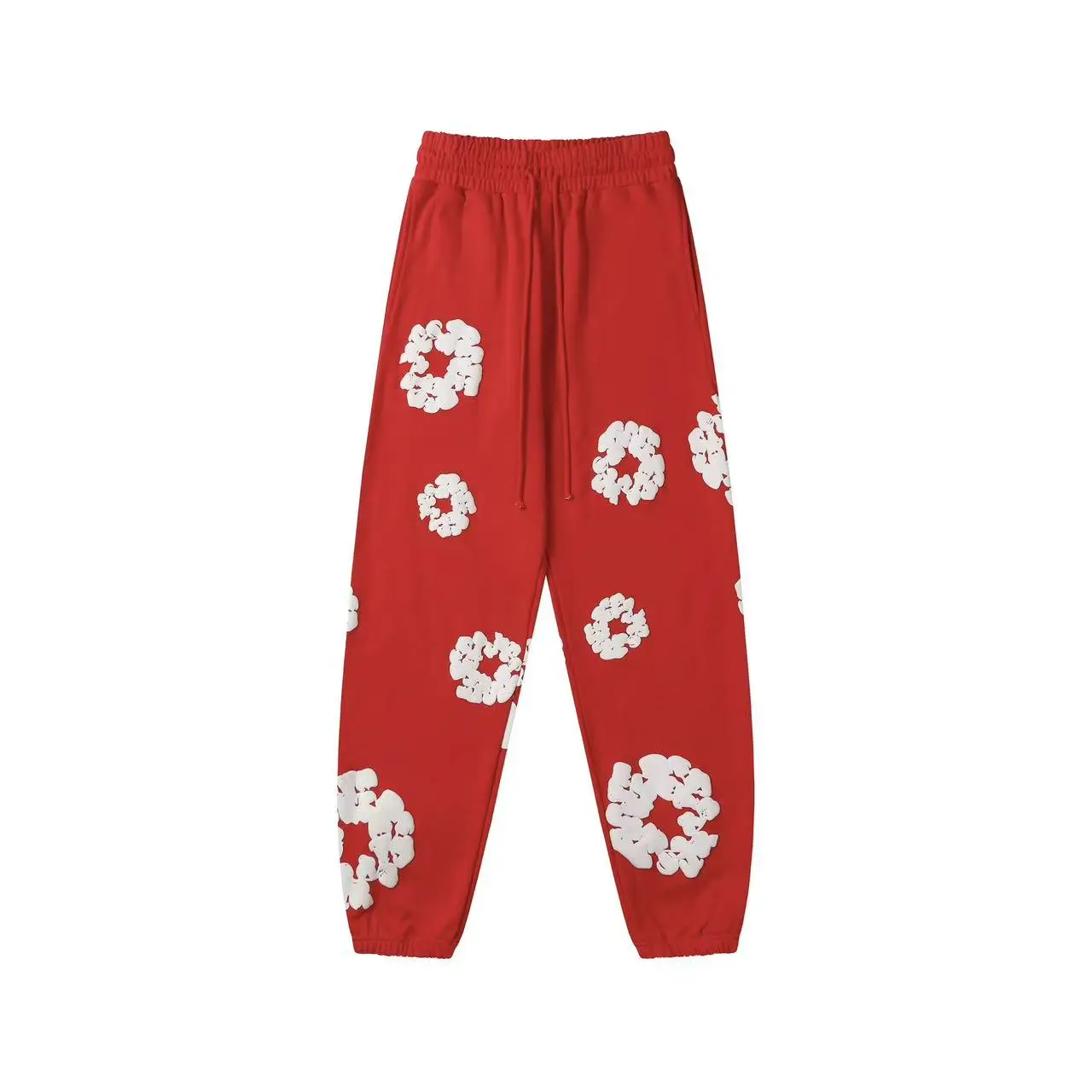 thumbnail image 1 of Women's Quick-Dry Casual Street Y2K Pants High Waist Polyester Breathable Sweat-Absorbing Trousers, 1 of 5