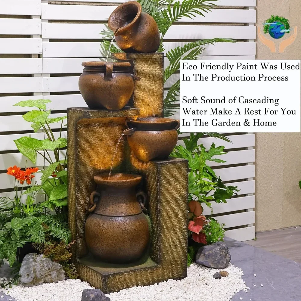 53" Outdoor Garden Fountain 4