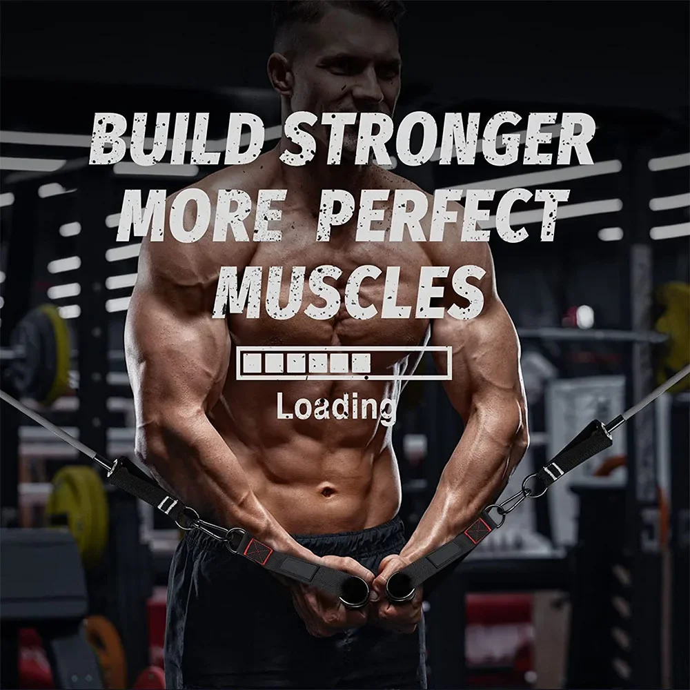 Exercise Handle Gym Resistance Bands Foam Handles Fitness Equipment for Pilates Yoga Strength Trainer Anti-slip Grip Home Gym