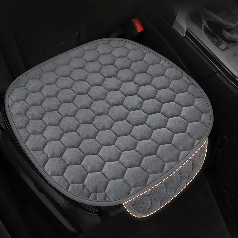 Winter Short-Pile Car Seat Cushion Warm Comfortable & Durable Front / Rear Seat Cushion Available Universal Covers