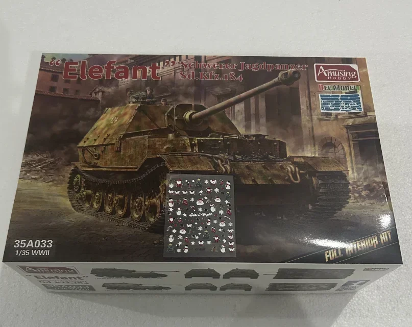 Maquette Nichimo 1/35 Jagdpanzer Elefant Motorisée WWII