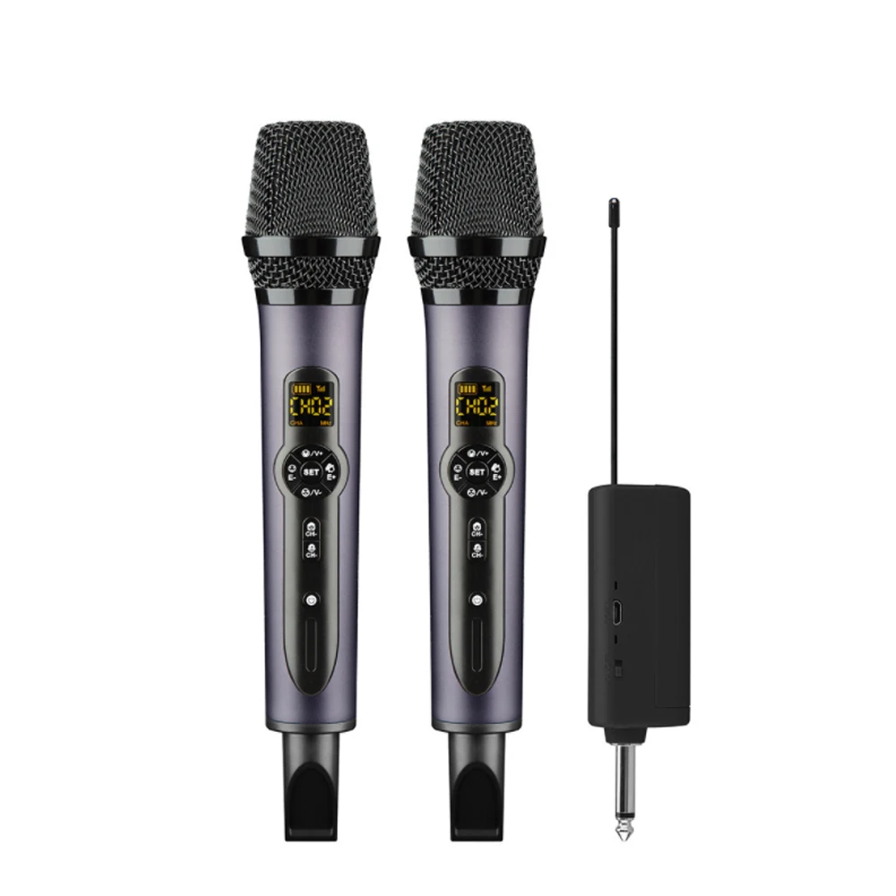 

Sound Card Voice Changed Echo Control Digital DSP Wireless Microphone