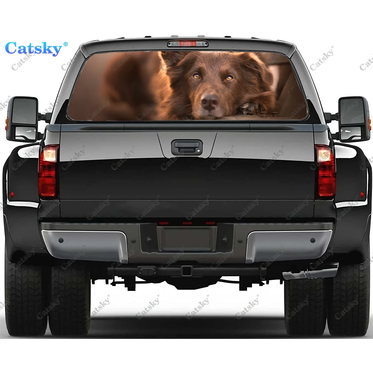 

Наклейки на заднее стекло для грузовиков, наклейки на окна пикапа, тинт для заднего стекла, графические перфорированные виниловые наклейки для грузовиков