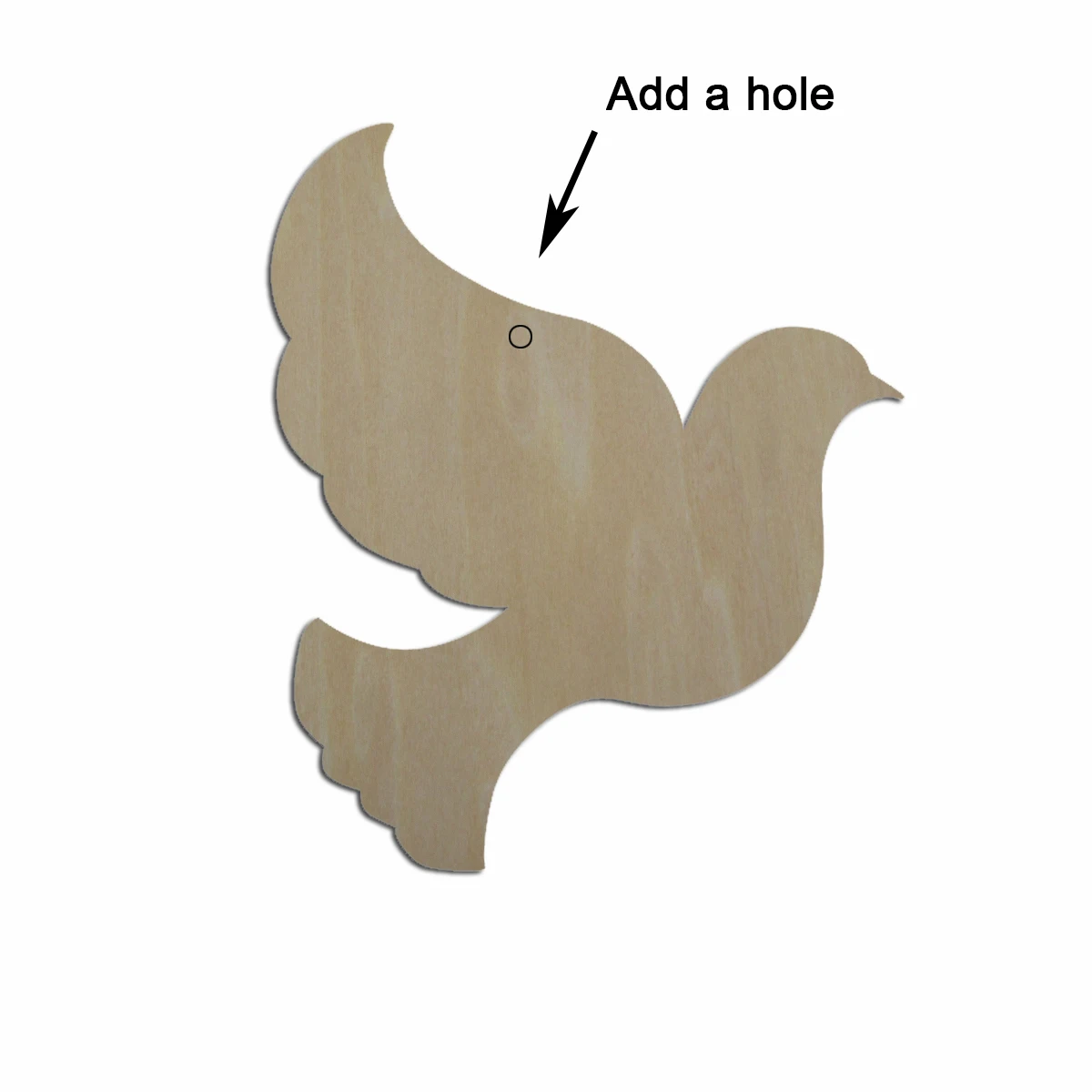 Dove Outline Shape, 3 20, Dove Cut Out, Laser Cut Unfinished Wood Shapes  for Crafts and Decorations, Bird Outline Cut Out 