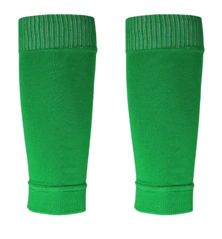Breathable Football Leg Sleeves with Shin Guards and Calf Protection
