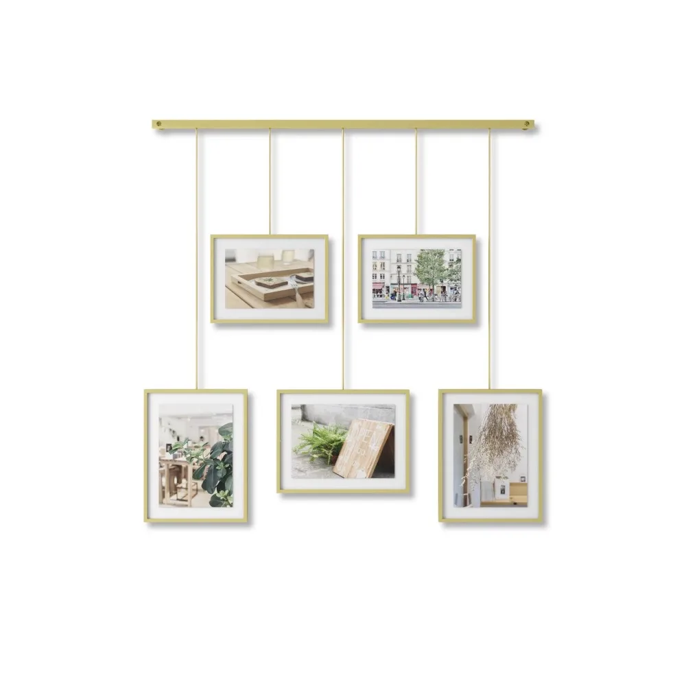 Umbra Exhibit Gallery 5-Picture Frame Set Black