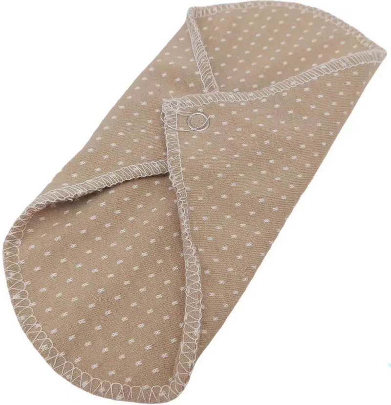 Menstrual Pads 180mm Length Reusable Mama Sanitary Cotton Panty Liner Thin Soft Washable