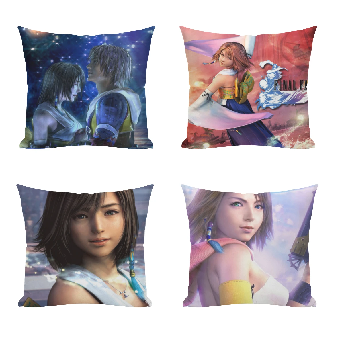 

F-Final-Fantasy-X Pillowcase Cushions Cover Cushions Home Decoration Pillows For Sofa