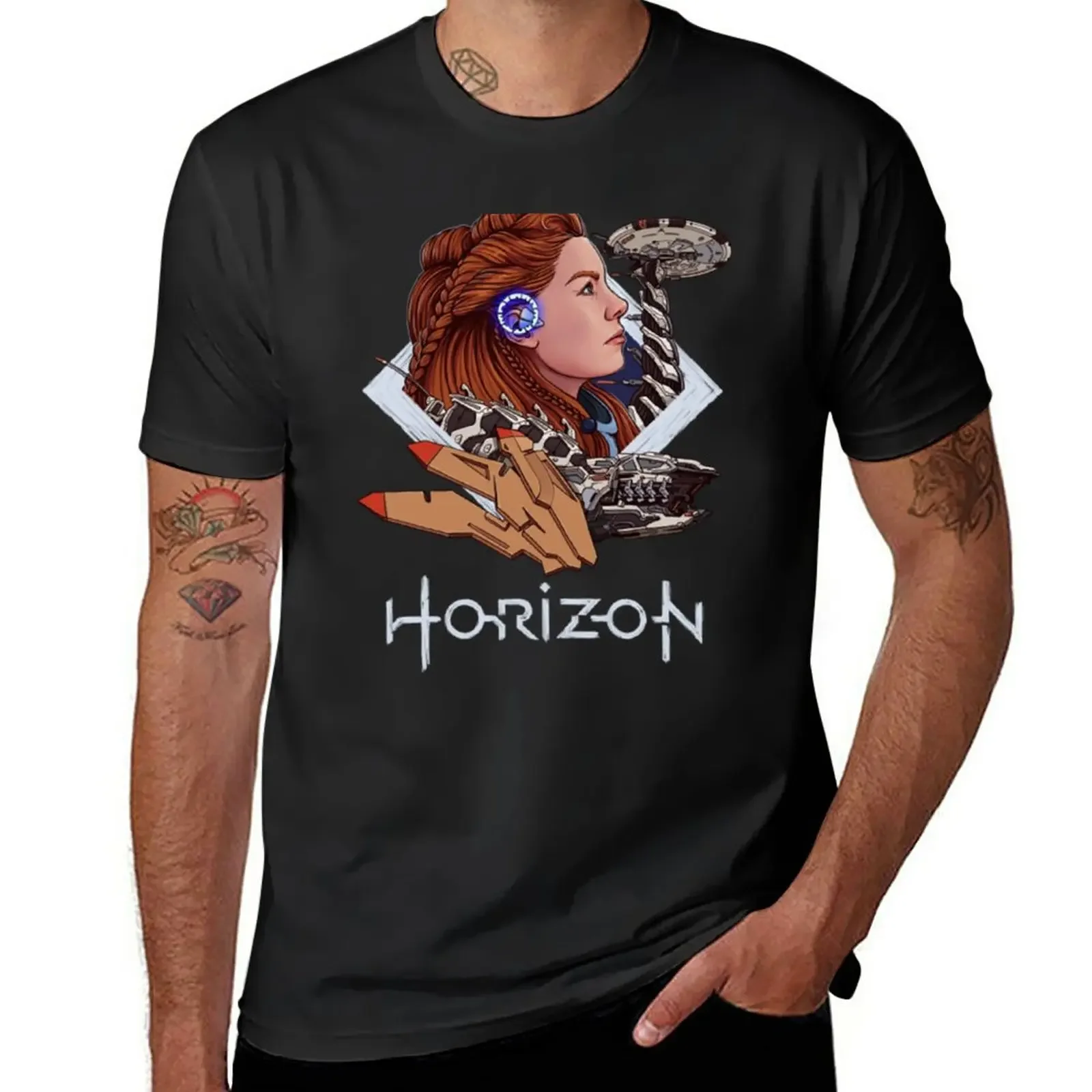 

Vintage Horizon Zero Dawn T-Shirt oversizeds vintage t shirts men