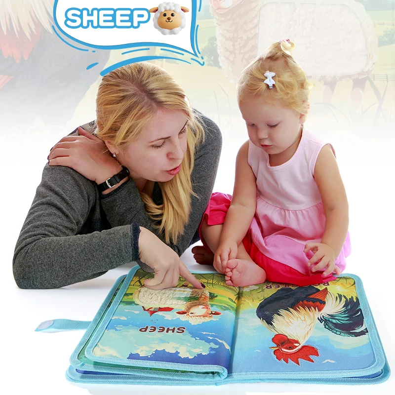 Children's 3D Interactive Cognitive Picture Book - Farm Adventure Edition