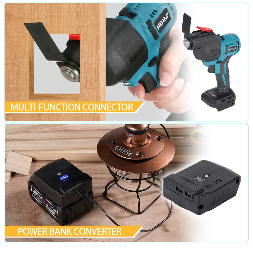Brushless Electric Treasure Multitool Tools Screwdriver Electric Drill Polisher Reciprocating Saw Polisher Power Accessories 5