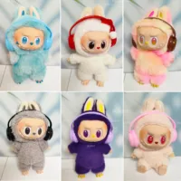 Doll headphones for Labubu V1 V2 V3 15cm 17cm Labubu Headset doll accessories 1