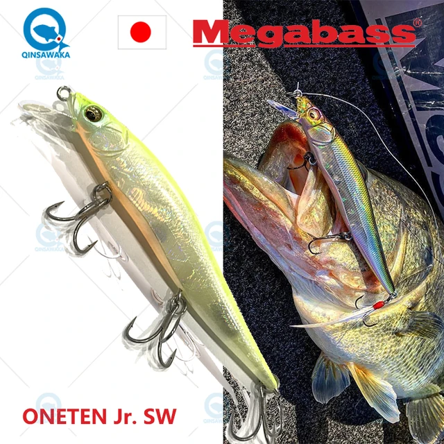 JAPAN Megabass ONETEN Jr. SW Saltwater Sinking BASS Fishing Lure MINNOW  Jerkbait Sea Tackle Long Distance