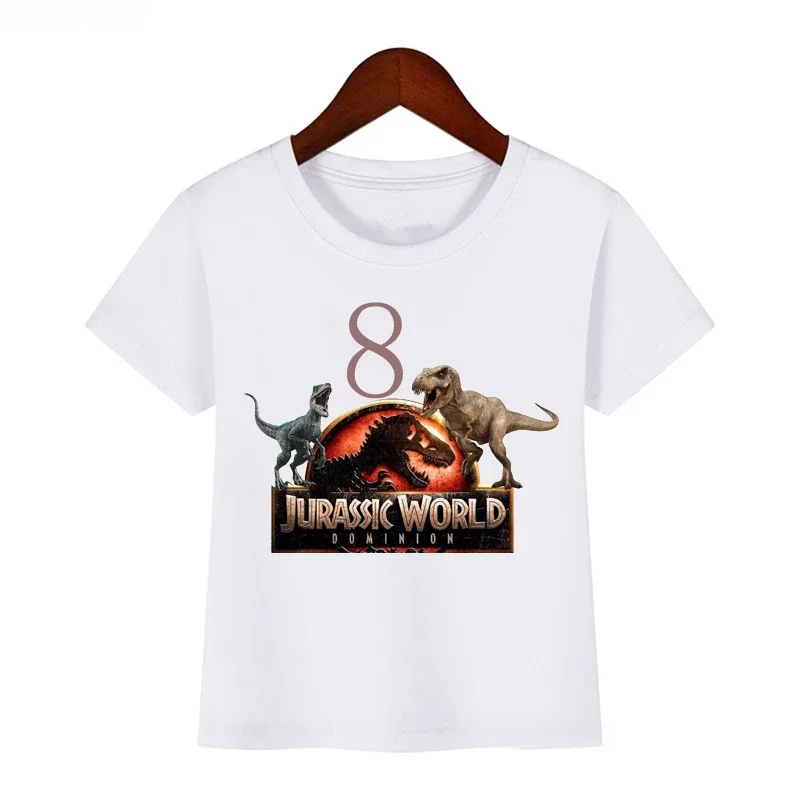 Jurassic World Playeras Personalizadas De Dinosaurios Camiseta