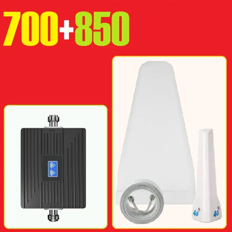 B28 B5 700MHZ 850MHZ 2G 3G 4G 셀룰러 신호 증폭기 부스터, 모바일 네트워크 부스터 리피터, 브라질 멕시코 라..